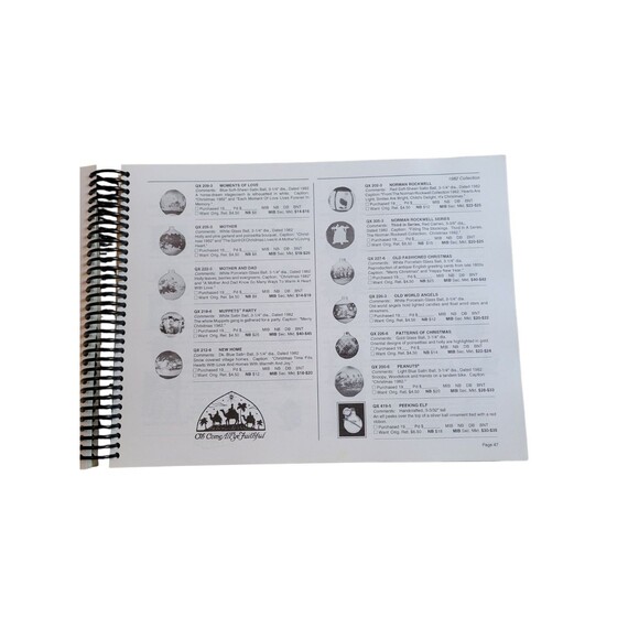 Hallmark Ornaments  1995 - Price Guide Book  By Rosie  Wells - Picture 3 of 6